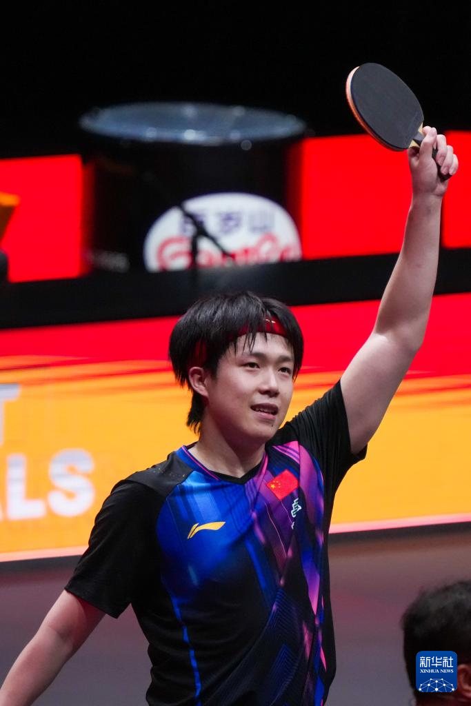WTT香港总决赛：王楚钦晋级男单八强