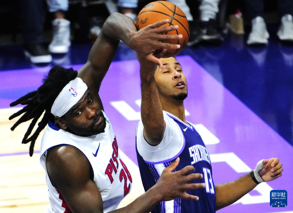 NBA常规赛:国王不敌活塞