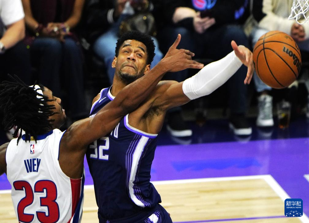 NBA常规赛:国王不敌活塞