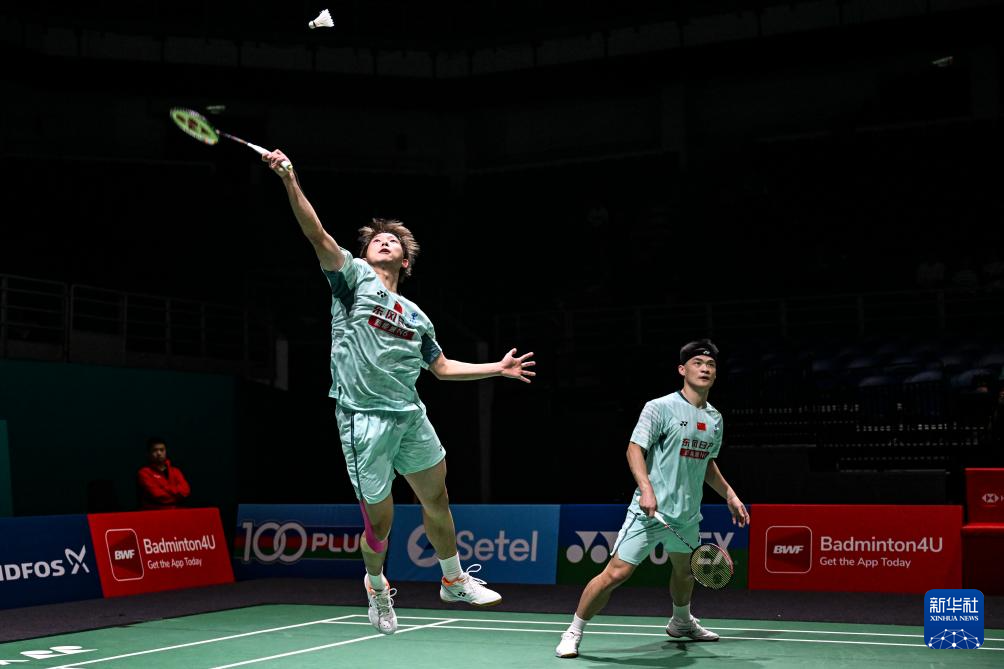 羽毛球——马来西亚公开赛：陈旭君/刘阳晋级