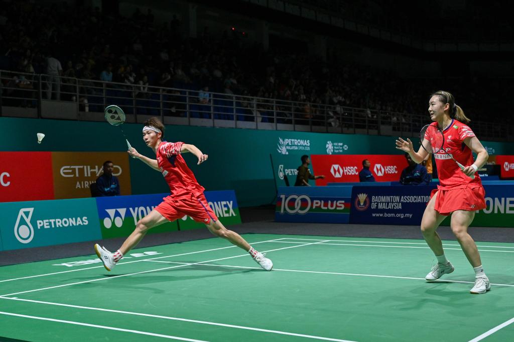 马来西亚羽毛球公开赛：国羽混双提前锁定一个四强席位