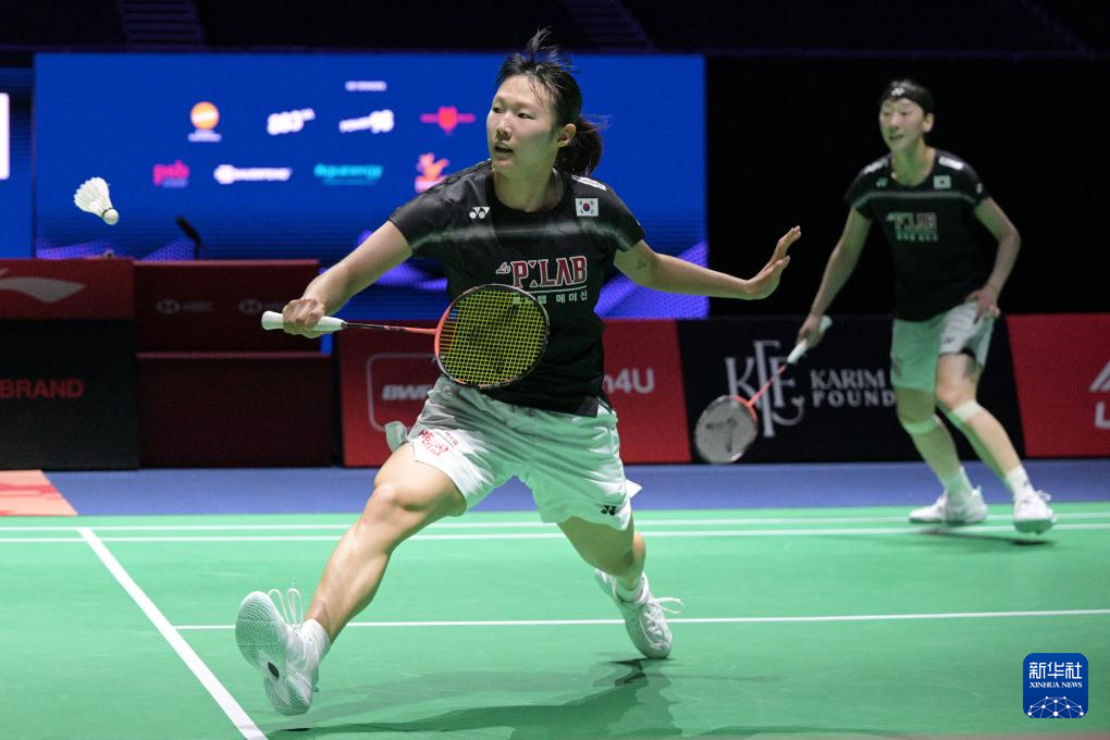 羽毛球——新加坡公开赛:刘圣书/谭宁晋级女双决赛