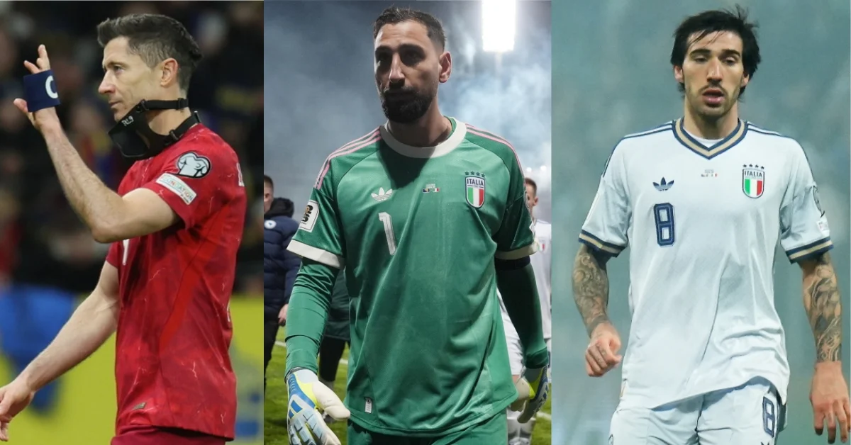 无缘世界杯最佳阵容　莱万领衔锋线 意大利独占4席