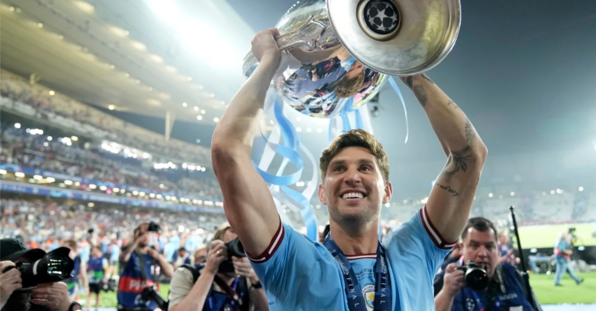 英超｜效力10年夺19冠　曼市官宣斯通斯今夏离队