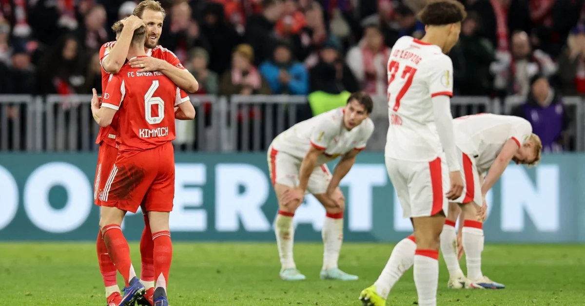 德国杯｜2球擒莱比锡 拜仁5年来首闯4强